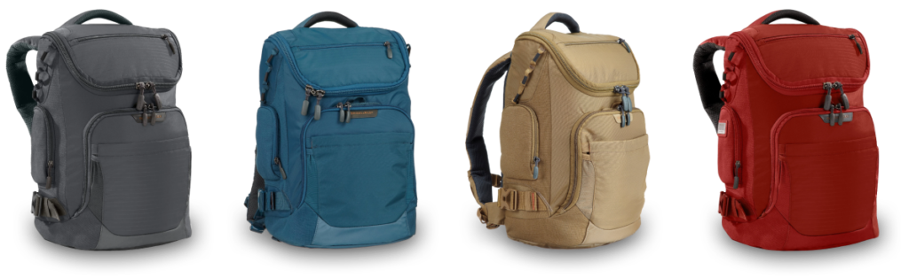 BRX backpack collection colorways